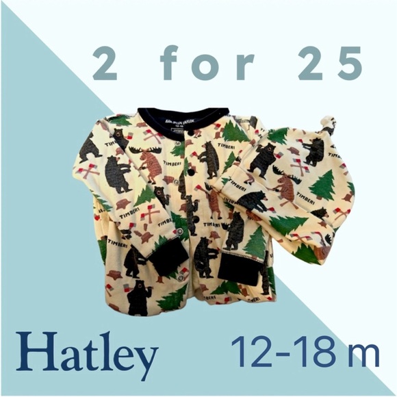 🌙 🌙 OFFER on Baby SLEEPERS - PJ PETIT LEM, GAP and HATLEY. 2 for 25$🌙 🌙 - Picture 3 of 13
